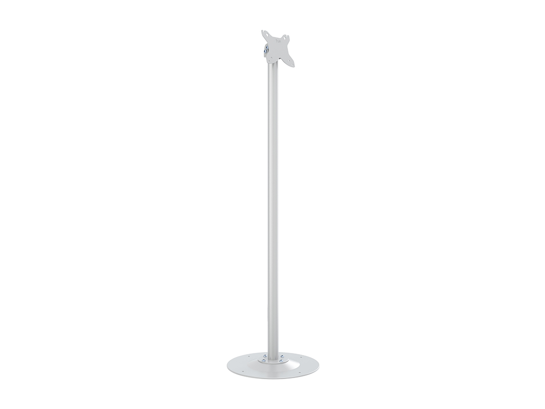 Multibrackets M Pro Series Single Pole Floorbase White