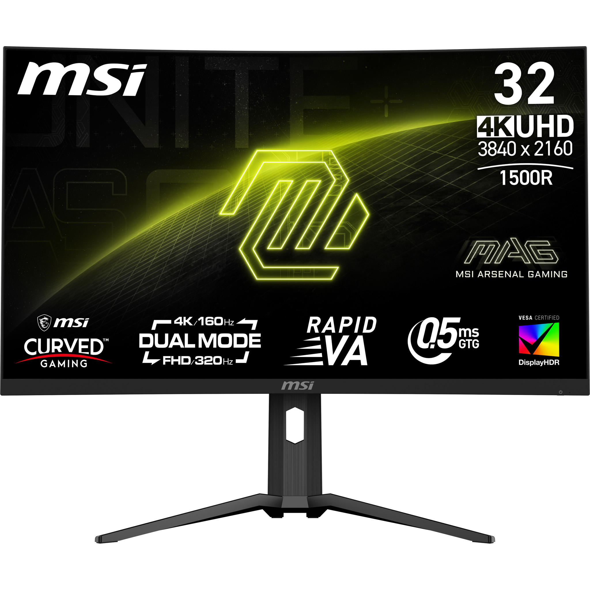 MSI MAG 321CUPDF 31.5' VA 3840 x 2160 (4K) DisplayPort HDMI 160 Hz