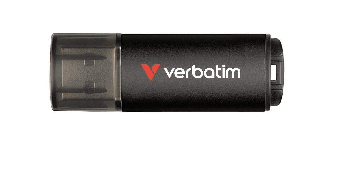 Verbatim V200 Metal USB Drive 128 GB 128GB 3.2 Gen 1 USB stick Sort