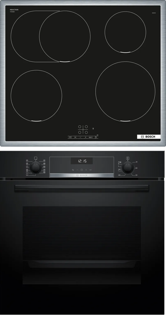 Bosch Herd-Set (Einbau) HBD635CS65 Serie 6 A+
