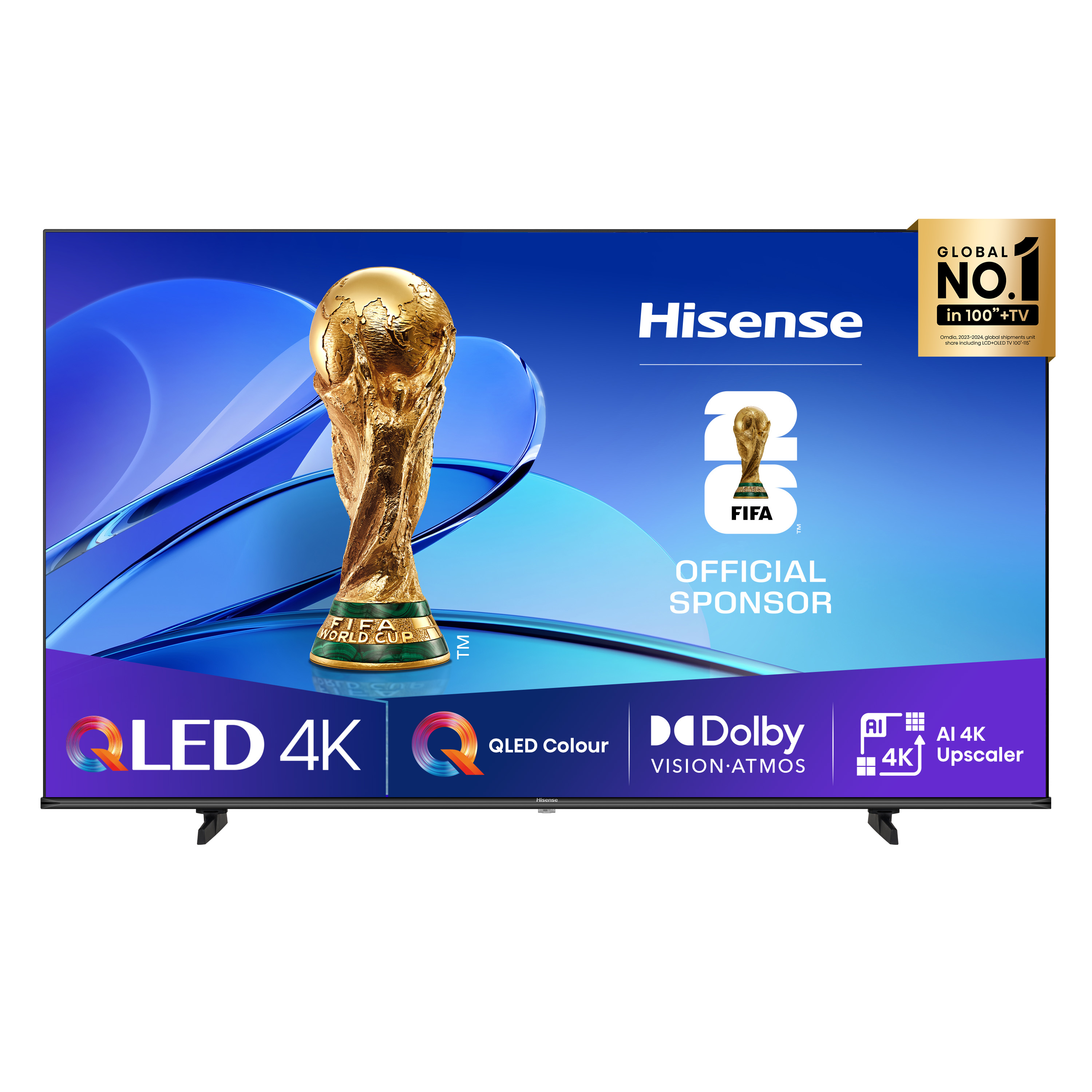 Hisense 55E7Q PRO 55' 4K Ultra HD Sort