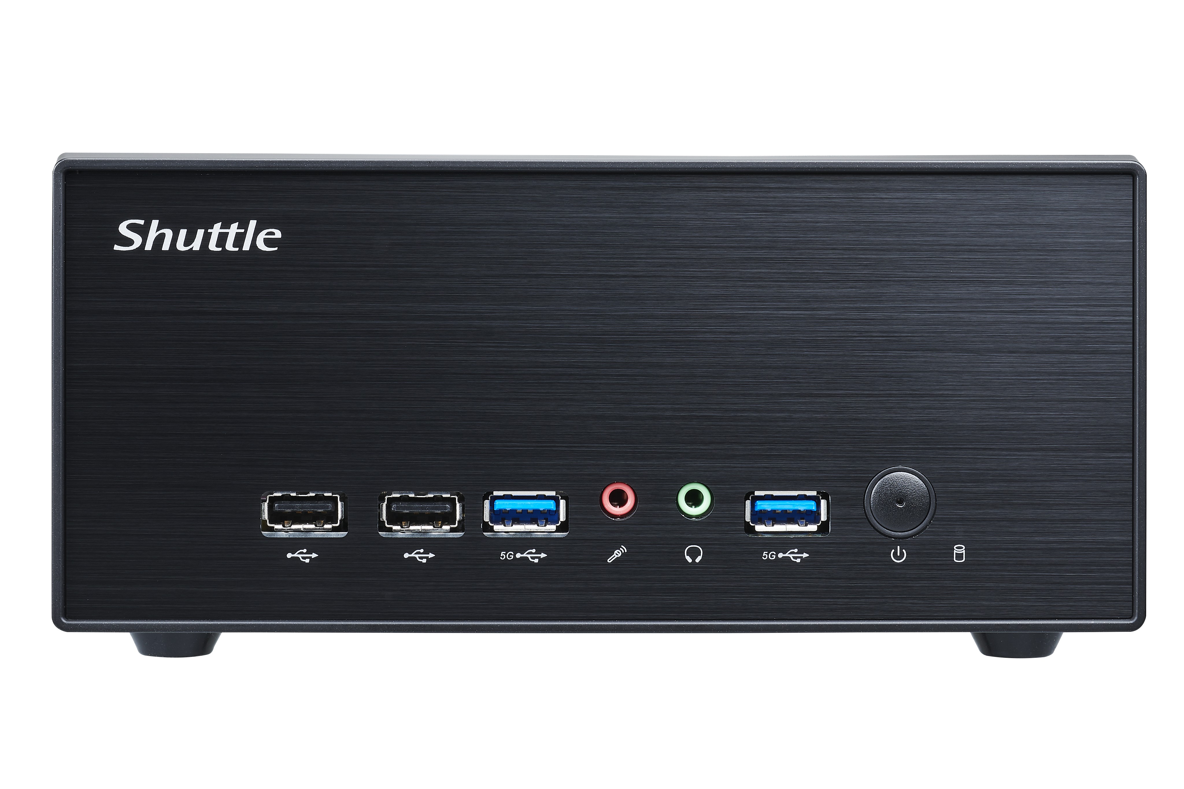 Shuttle PIB-XH610G201 XH610 XPC Slim Barebone, LGA1700, Intel H610, HDMI, DP, VGA, 2x COM, 2x LAN