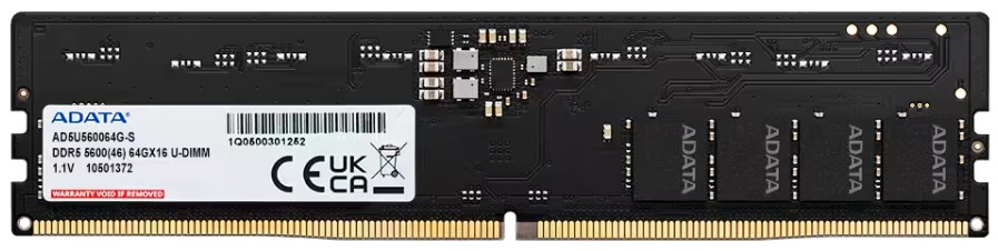 ADATA AD5U560064G-S DDR5 64 GB CL46 288-pin DIMM