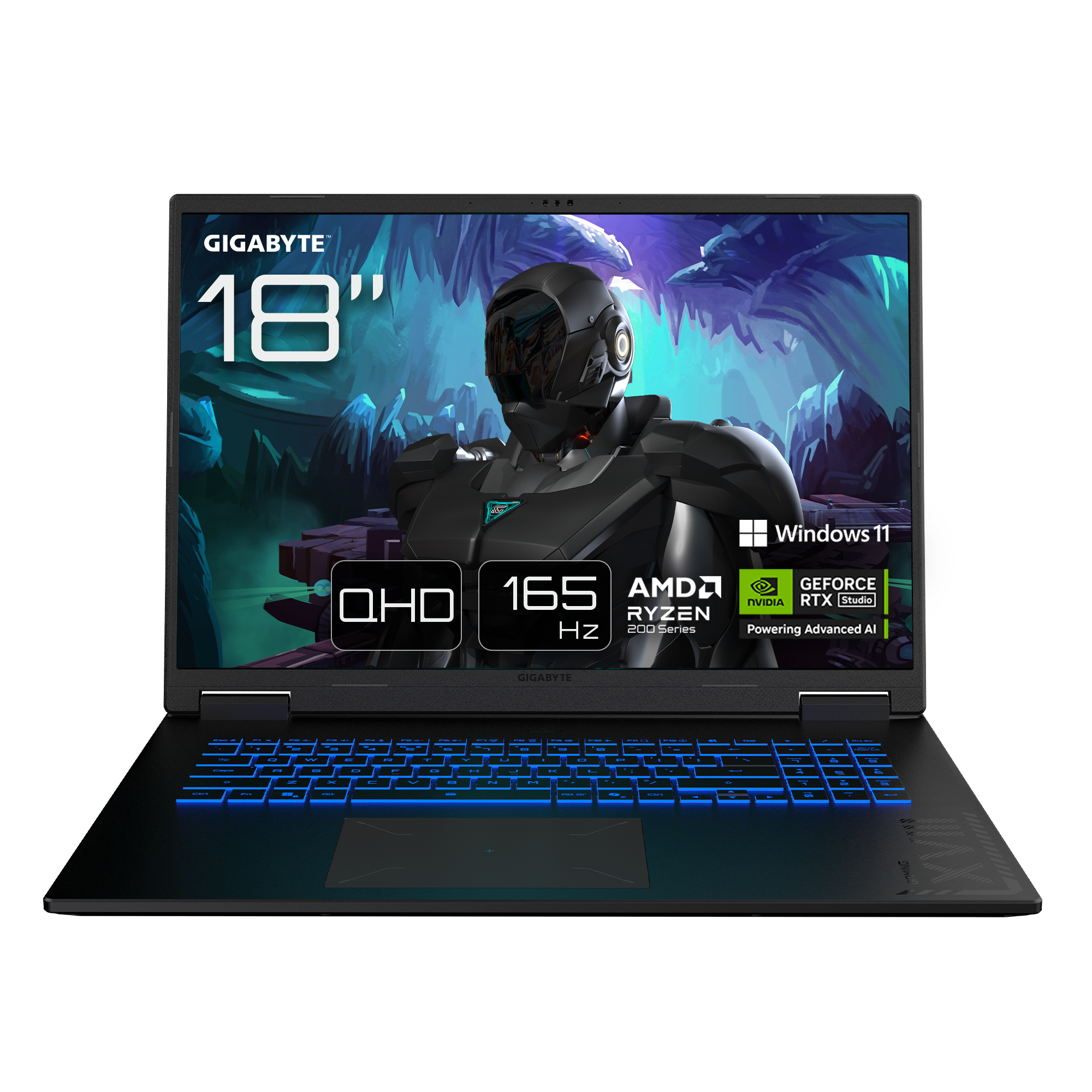 GIGABYTE GAMING A18 3VH 18' QHD 165Hz R7-260 32GB/1TB RTX 5060 Win11