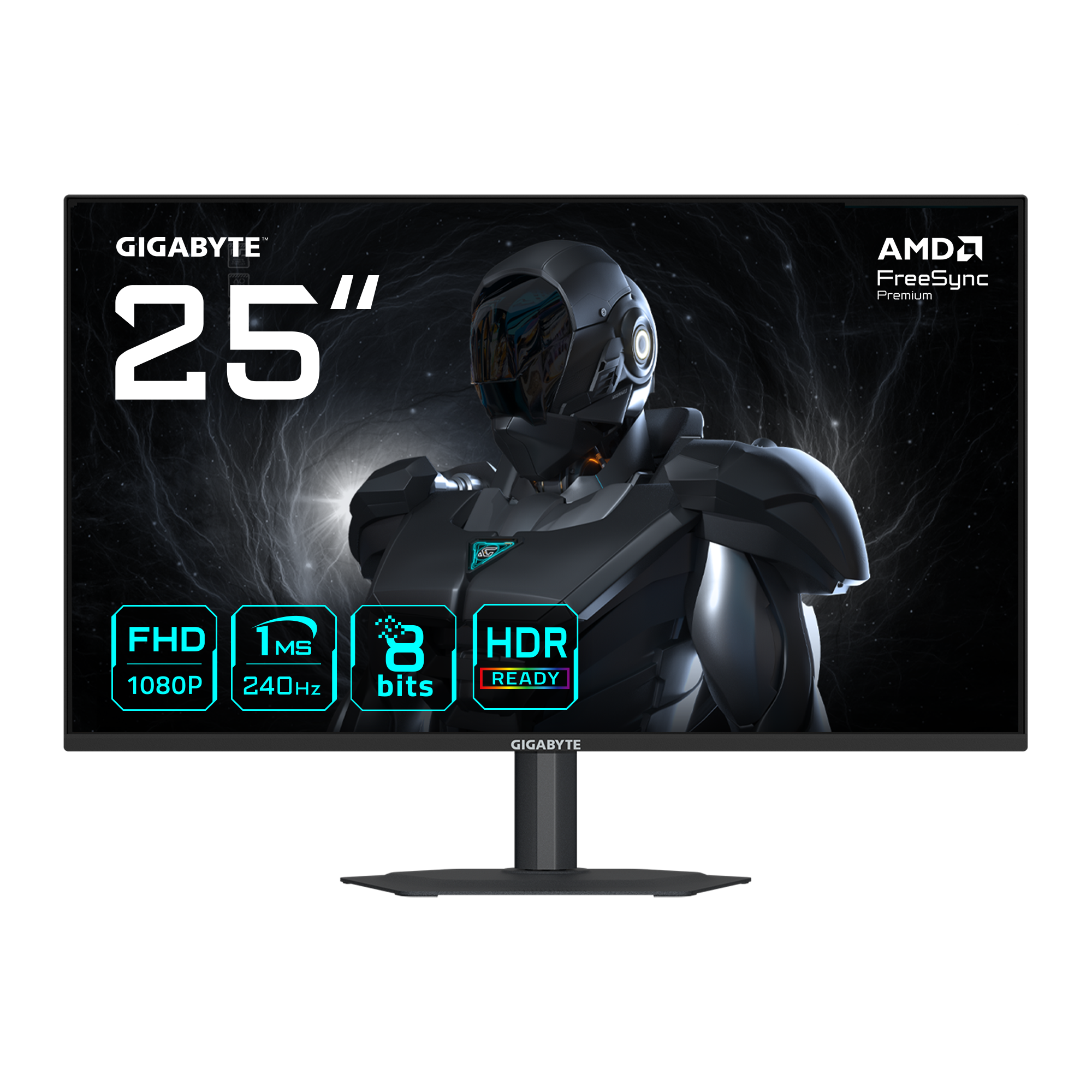 GIGABYTE G25F2A 24.5' SS-IPS 1920 x 1080 (Full HD) HDMI DisplayPort 240 Hz