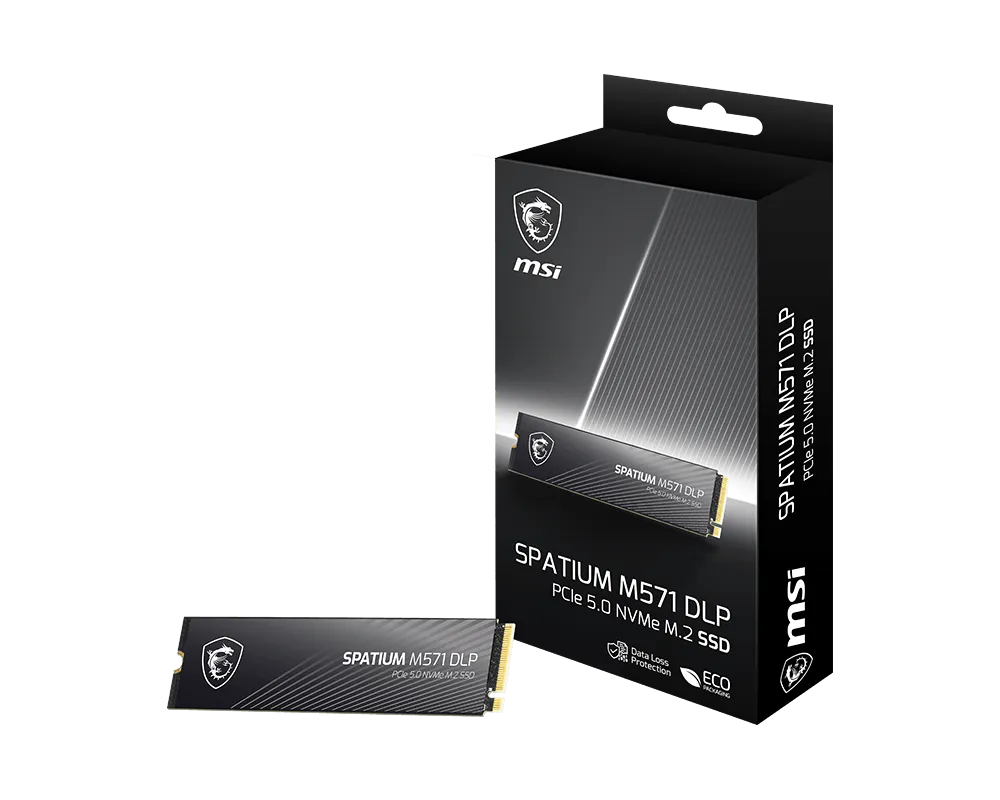 SSD 2TB MSI Spatium M571 (M.2 2280) PCIe Gen5 x4 NVMe