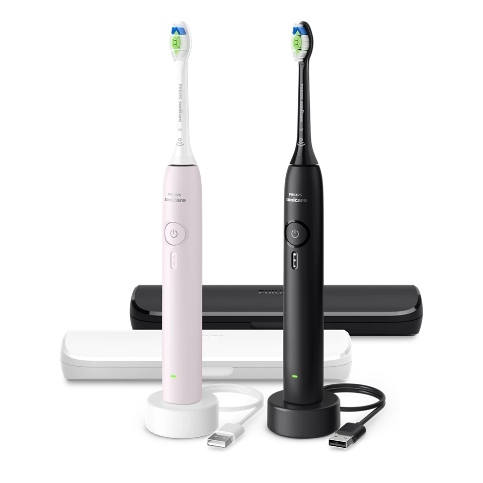 Philips 3100 series HX4072/42 Elektrisk tandbørste Sort