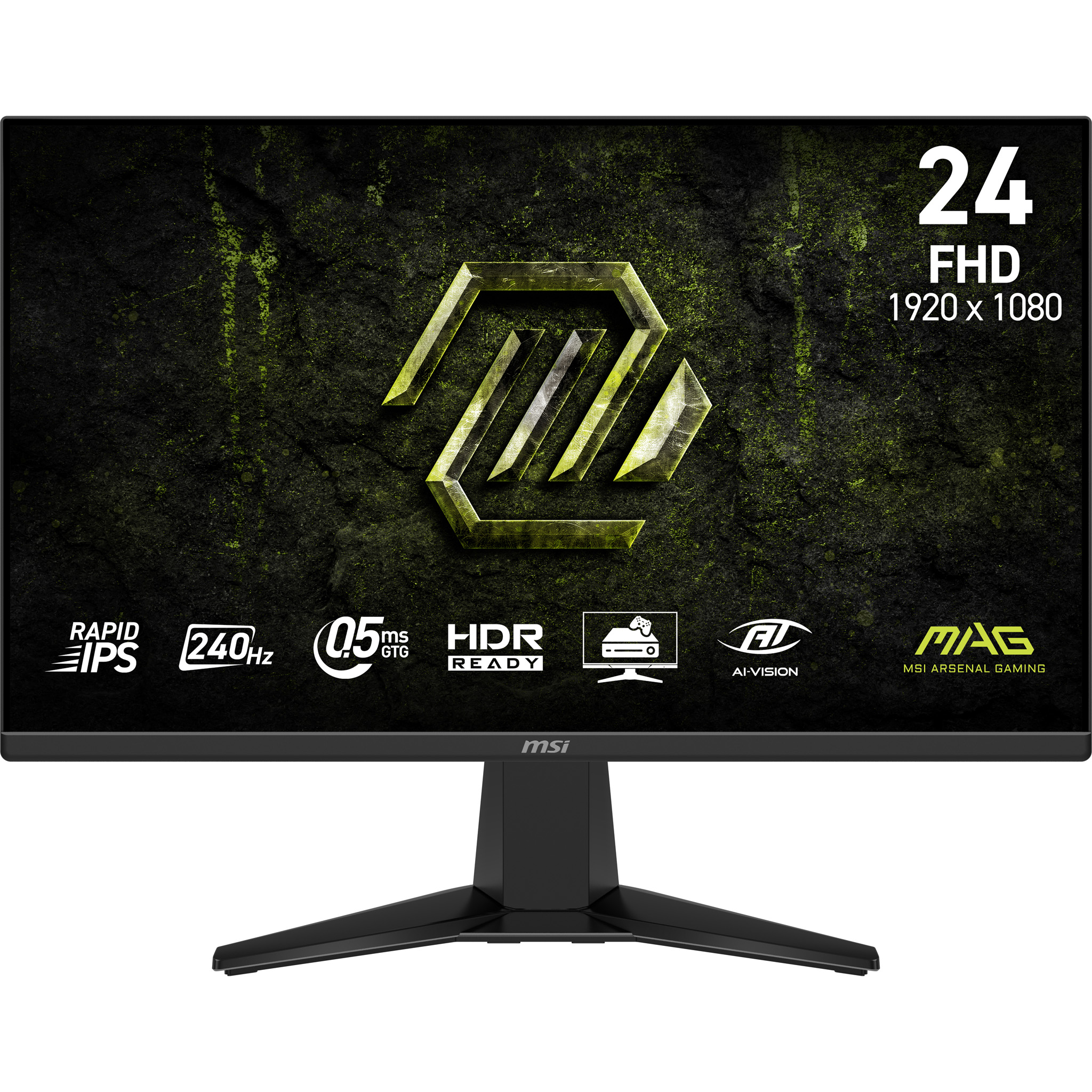 MSI MAG 245F X24 23.8' Rapid IPS 1920 x 1080 (Full HD) HDMI DisplayPort 240 Hz