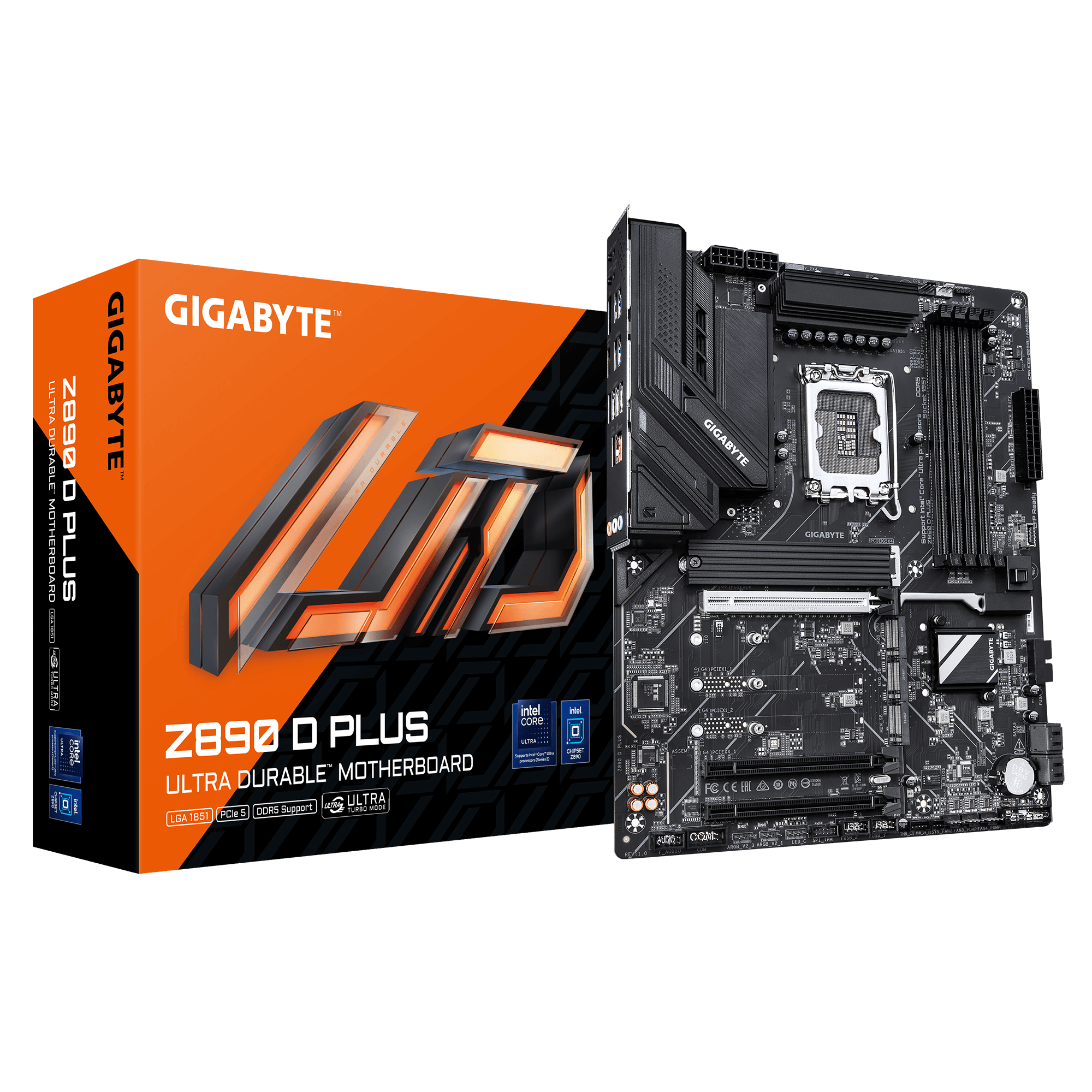 GIGABYTE Z890 D PLUS ATX LGA 1851 Intel Z890
