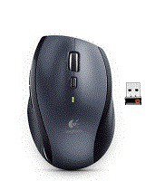 Logitech M705 Laser Trådløs Sølv