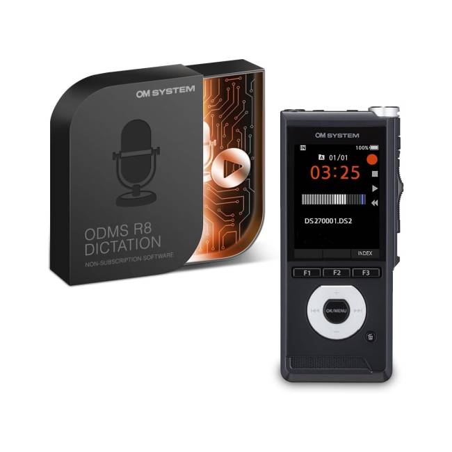 OM System DS-2700 with ODMS 8 Dictation License (On-Premise)
