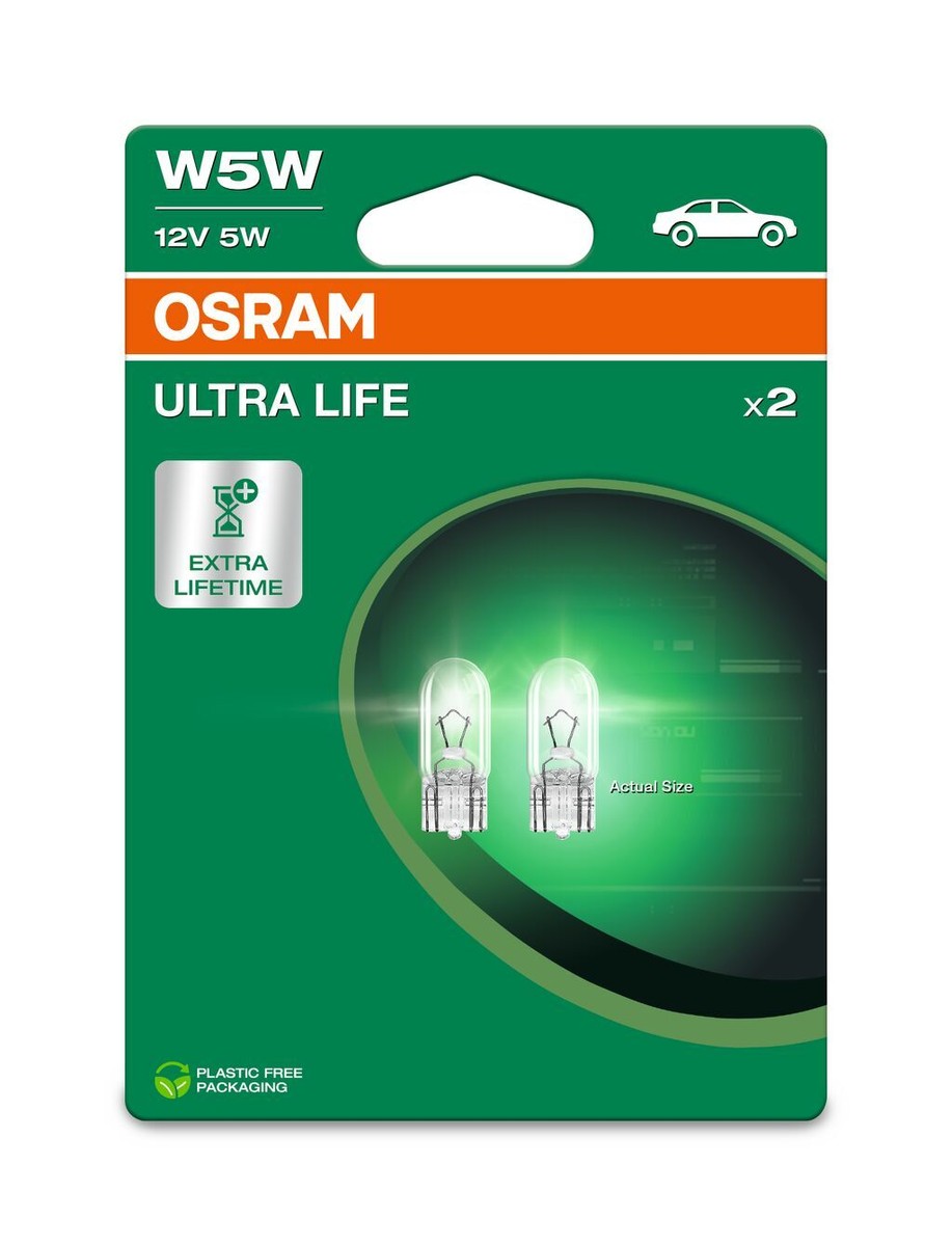 CAR LIGHT OSRAM 2825ULT-02B 5W 12V BLI2