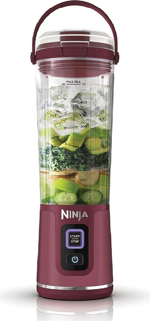 Portable wireless cocktail maker Ninja Blast BC151EUCR, cranberry