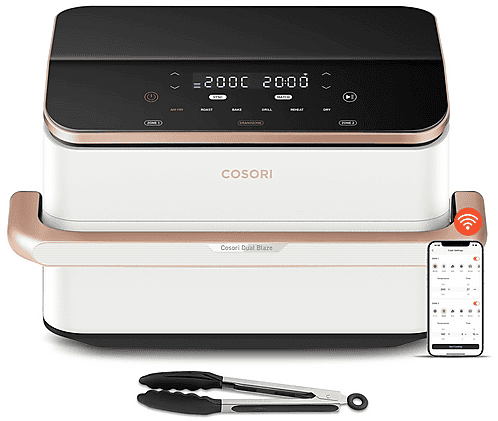 Cosori CAF-TF101S-WEUR Dual Blaze TwinFry bialy