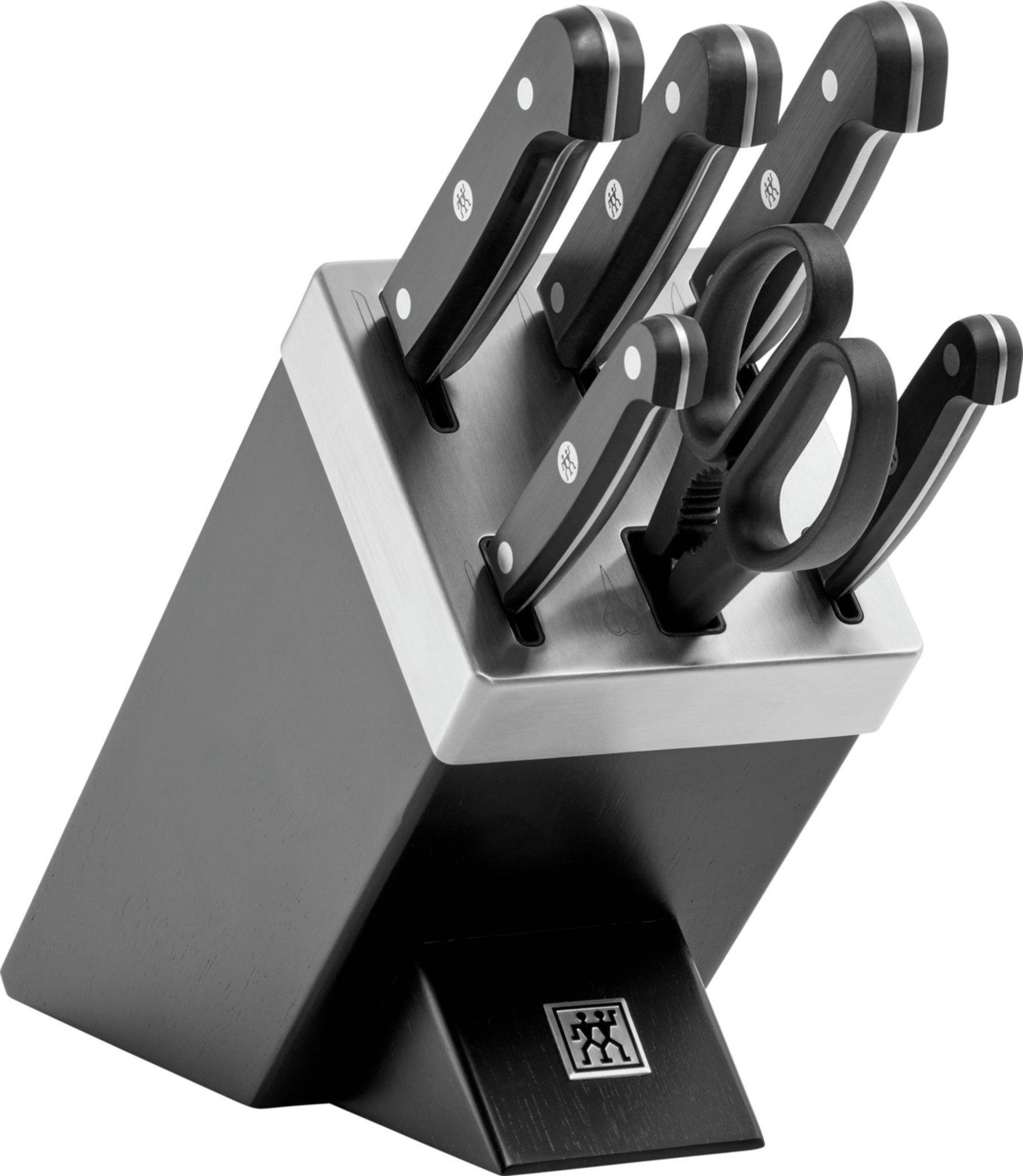 Zwilling Self-Sharpening SelfSharpening Knife Block Set 7pcs black Schwarz 36133-210-0 361332100 (36133-210-0)