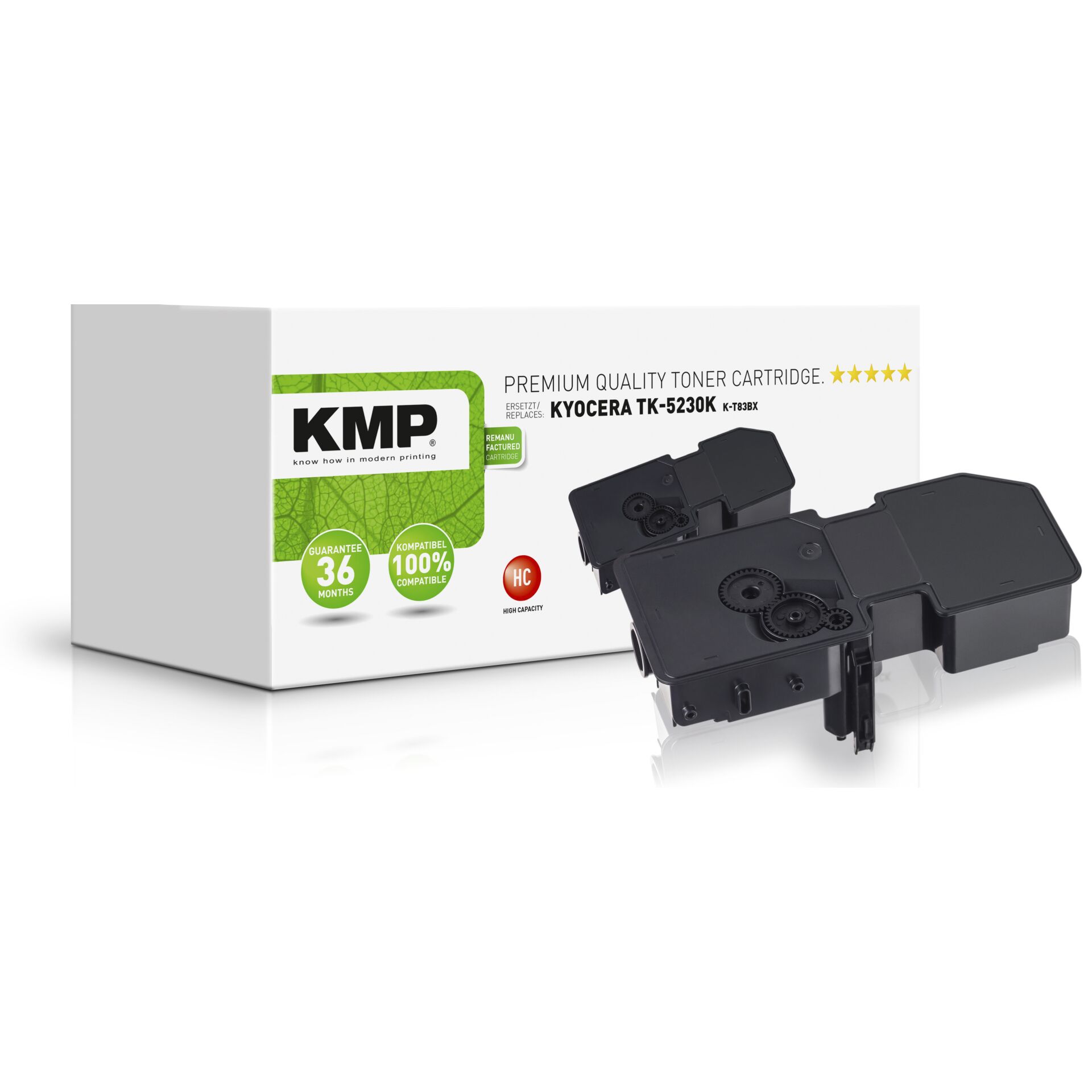 KMP K-T83BX Sort 2600 sider Toner
