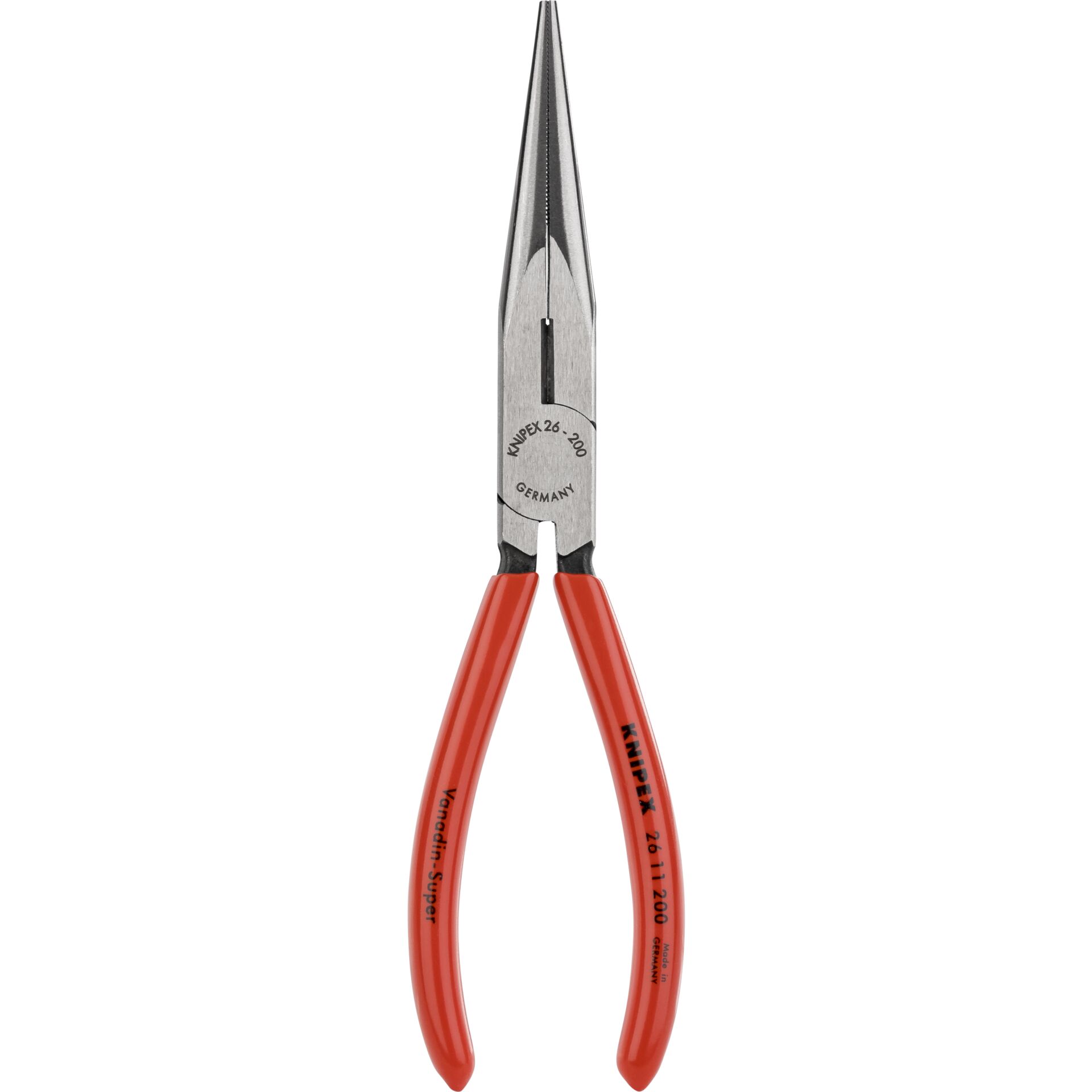 Knipex Elektronik- u. Feinmechanik Flachrundzange Gerade 200 mm 26 11 200 (26 11 200)