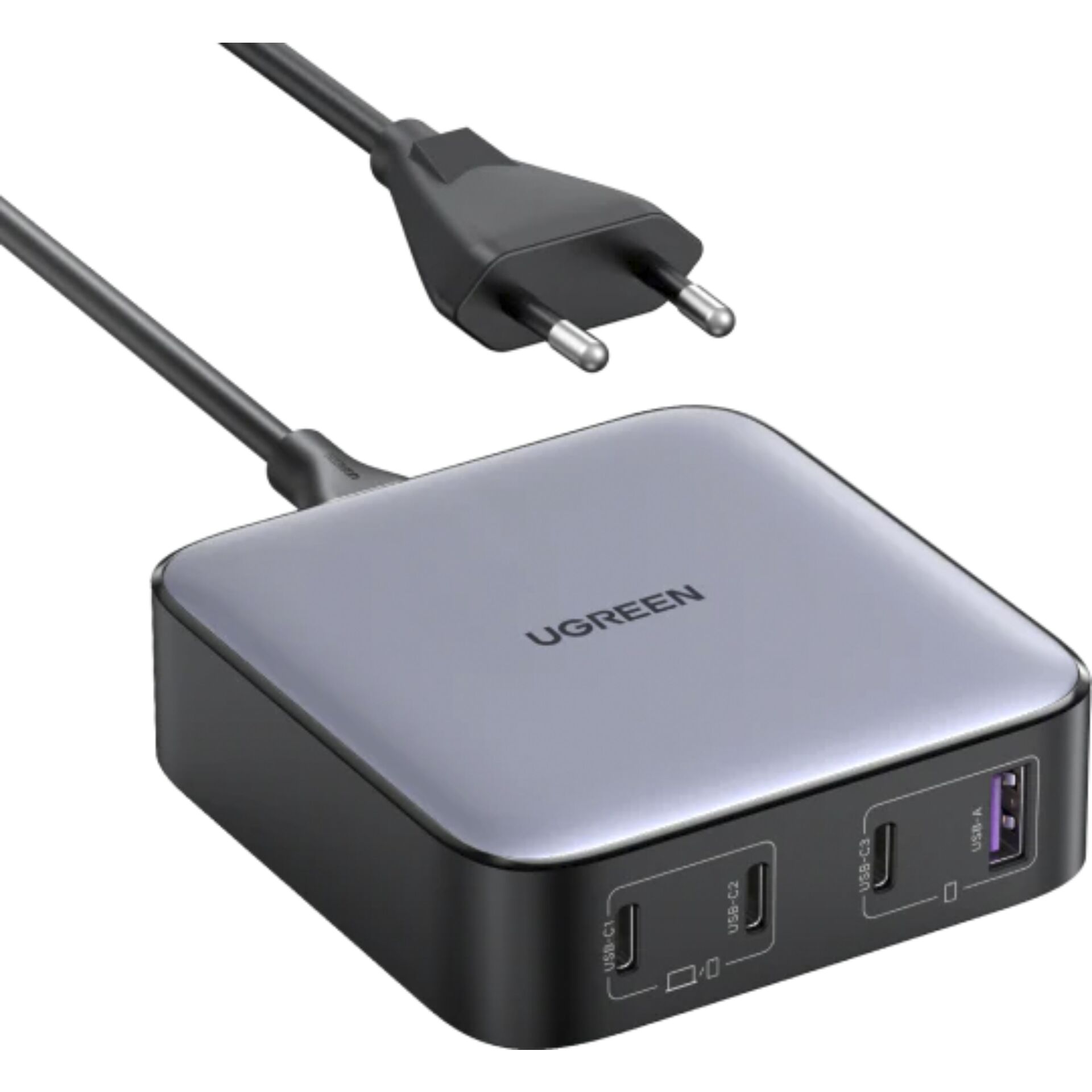 UGREEN Nexode 1*USB-A + 3*USB-C 100W Desktop Fast Charger