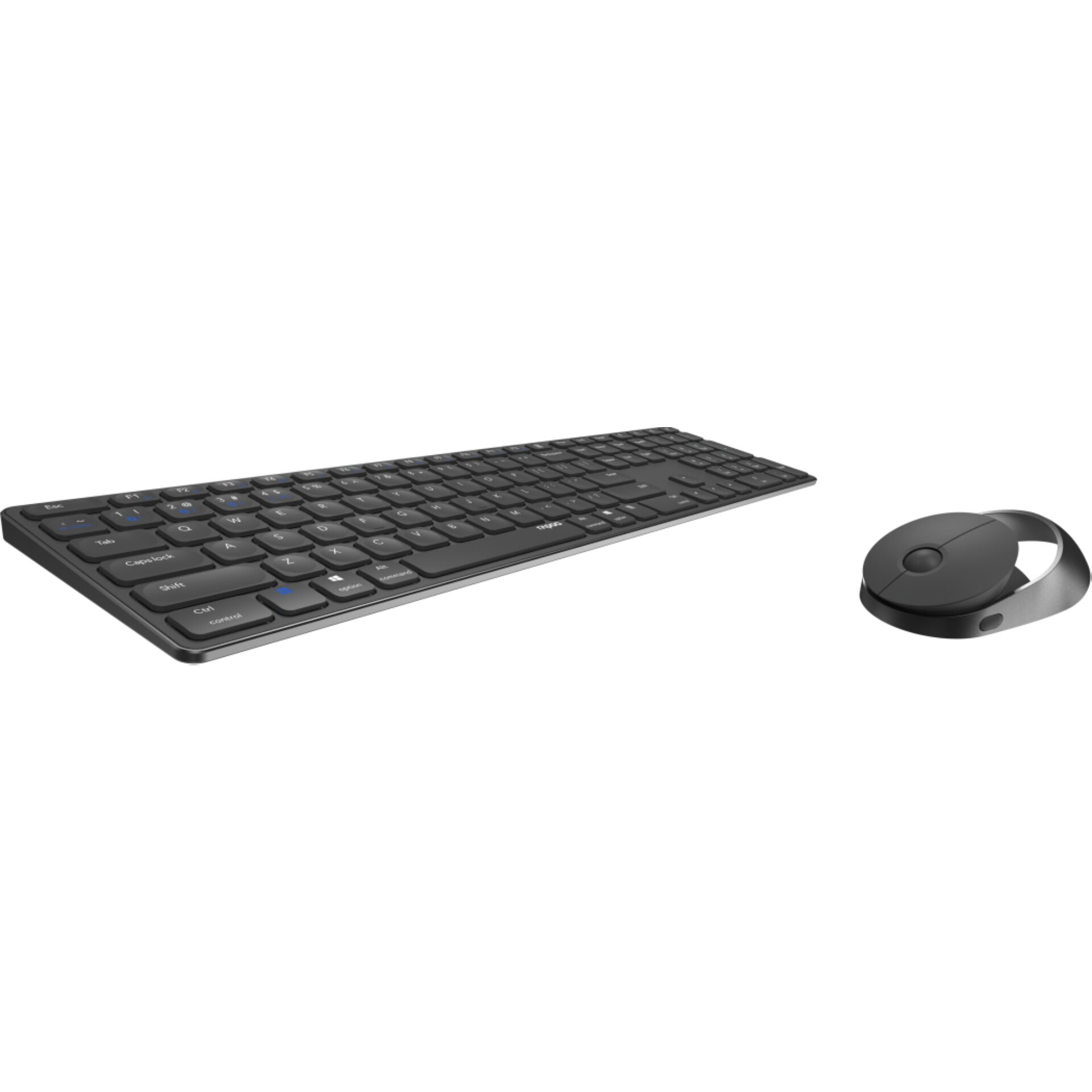 Rapoo 9850M Tastatur Saksnøglekontakt Trådløs Tysk