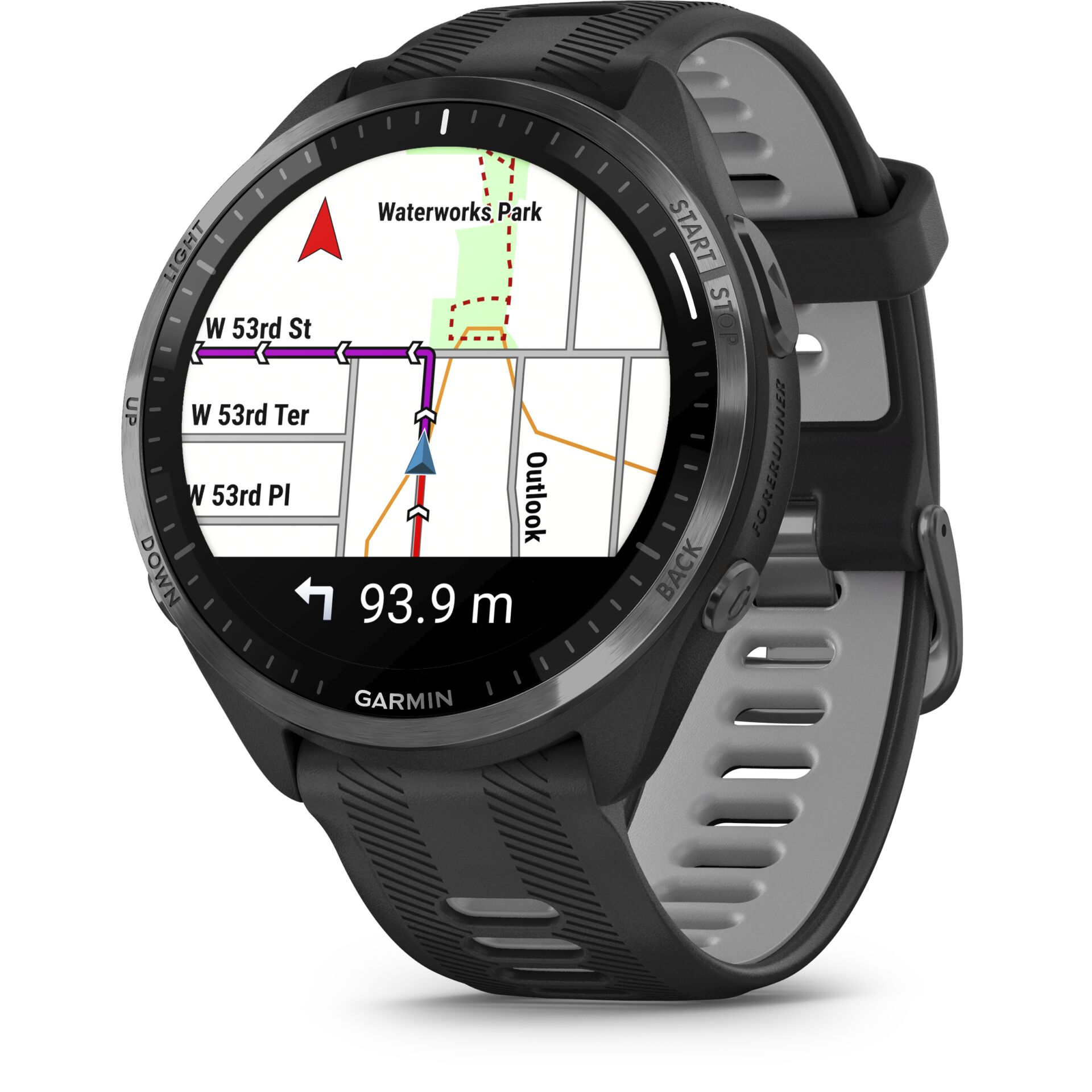Garmin Forerunner 965 47 mm Sort SmartWatch