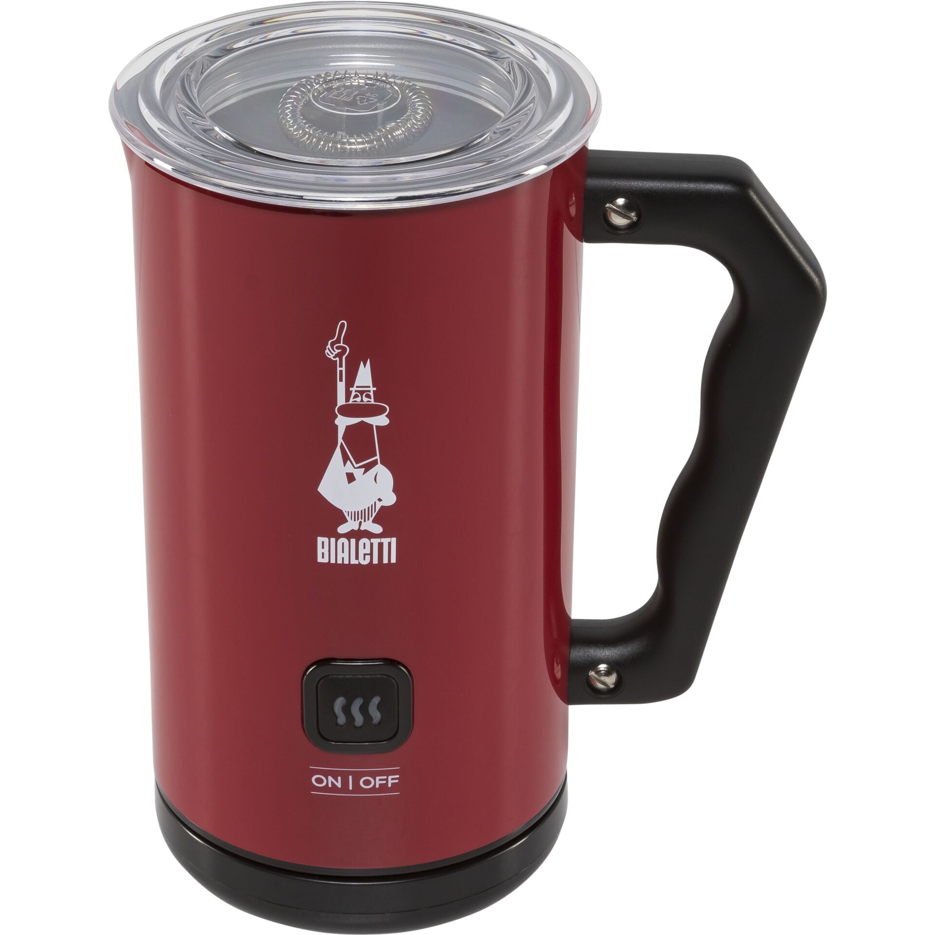 Bialetti MKF02 rosso Milchaufschäumer